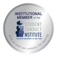 Badge graphic indicating that 小黄鸭视频 is 小黄鸭视频 is a member of the State University of New York-Student Conduct Institute (SUNY-SCI).