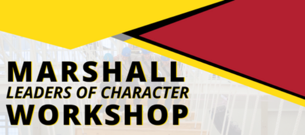 Marshall Leaders of Character Workshop graphic